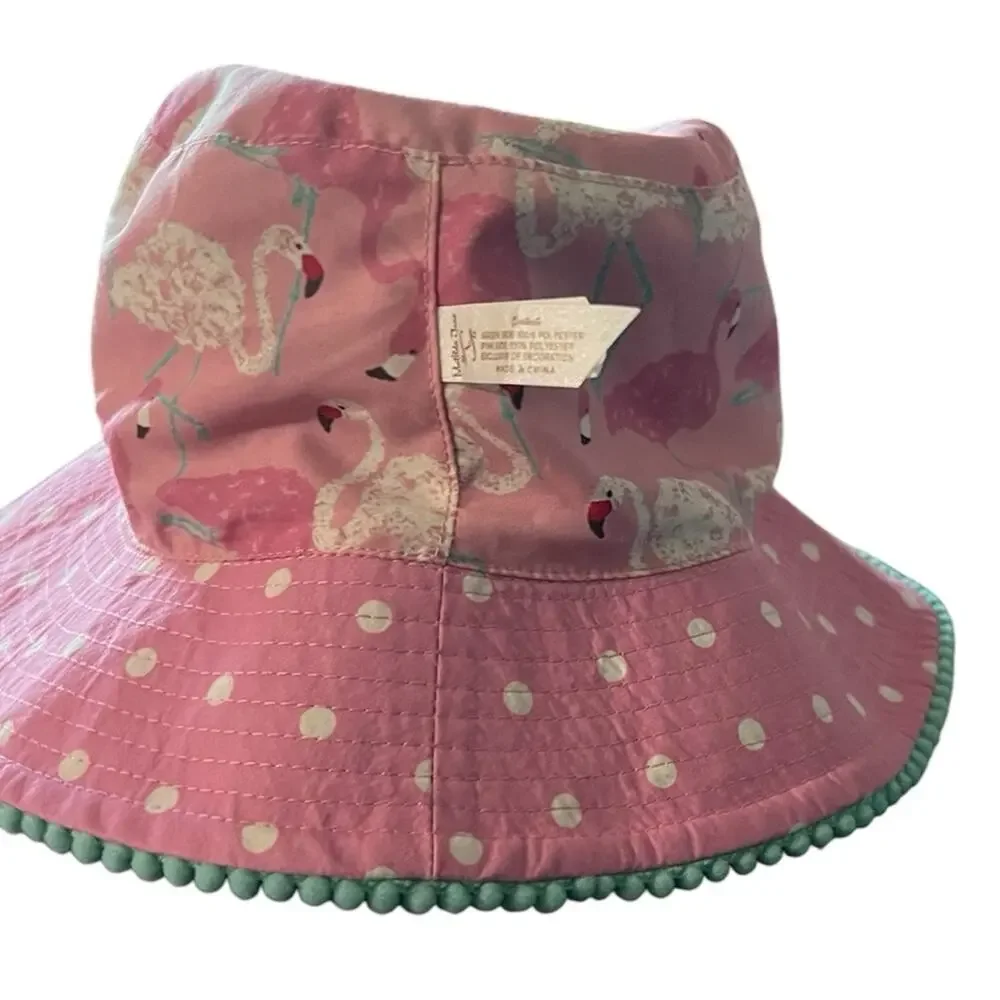 Matilda Jane Watermelon Flamingo Reversible Bucket Hat